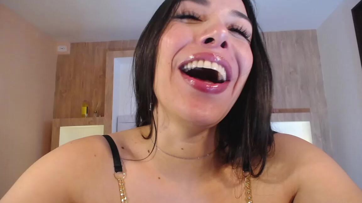 "Melted_Chocolate" drool, masturbation, orgasms, sloppy, swallowingdrooling Toy loving woman enjoys deepthroat play manyvids