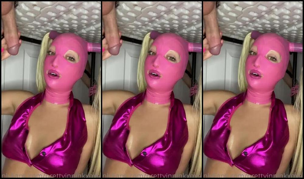 Pretty In Pink Nicknamed Prettyinpinkxoxofficial Onlyfans Hope You Like Little Sluts Under Your Table I Got Covered In Cum