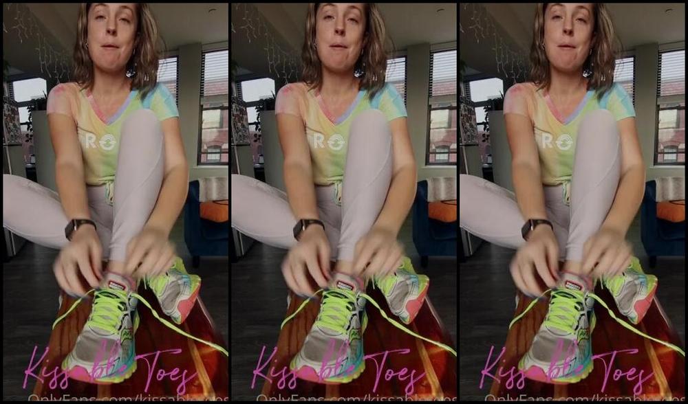 Kissable Toes Nicknamed Kissabletoess Onlyfans My Feet Can Get So Sweaty And Moist After A Run Today They Were Not At Their Best But They Were Sti