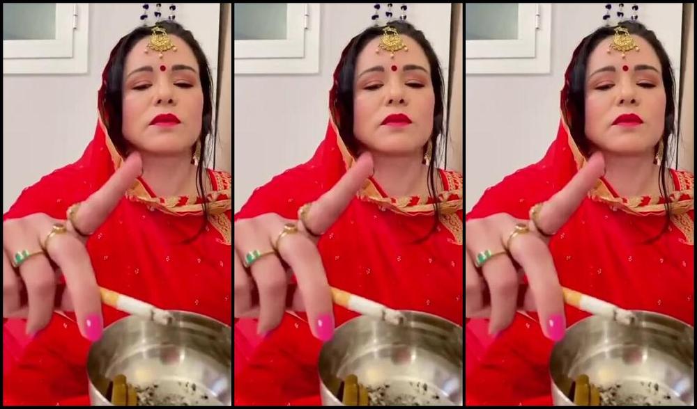 Goddesshatha Onlyfans Smoking 6