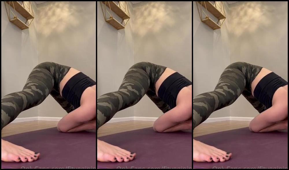 Nina Aka Fityoginina Onlyfans Casual Lil Yoga Flow With Some Chatting I Tried Some New Camera Angles I Don T Think I Like Them