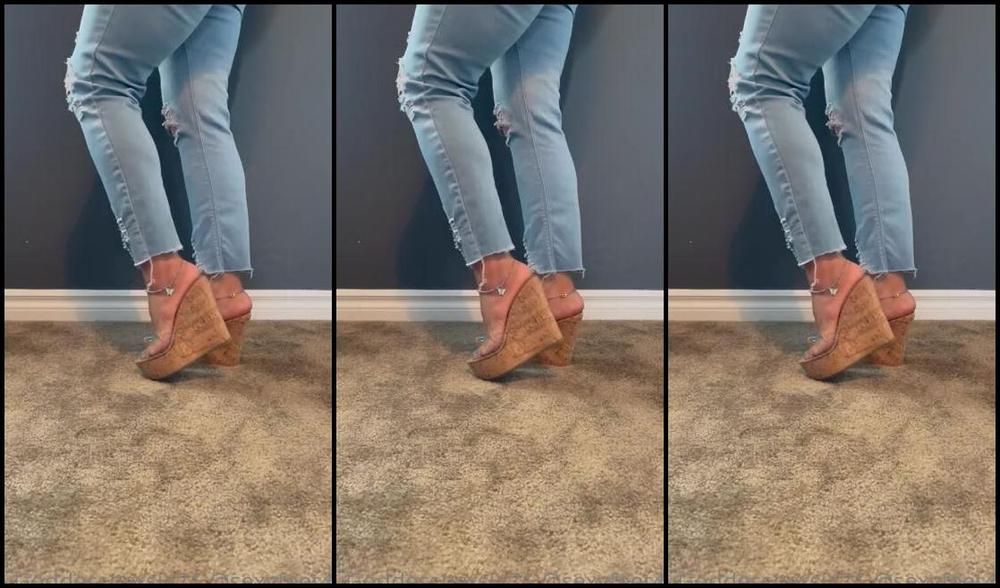 Sexyfeet47 Onlyfans Hi Boys So My Favorite Wedges Won Enjoy