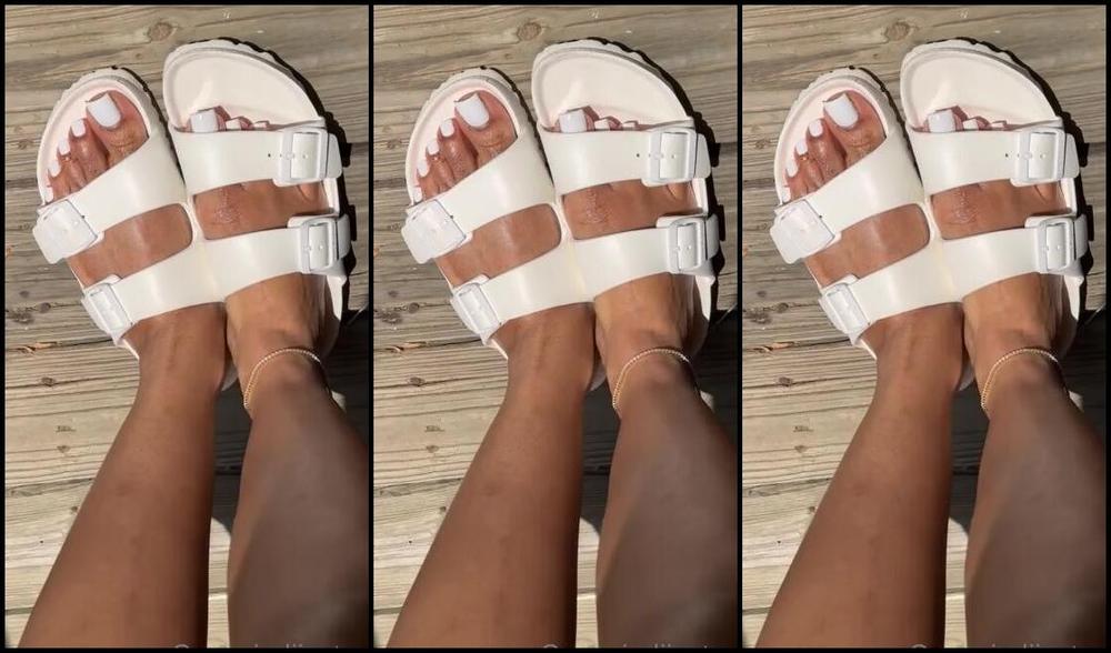 Queenjodiieetoes Aka Prettyfeetonly1800 Onlyfans Nice Day To Collect Vitamin