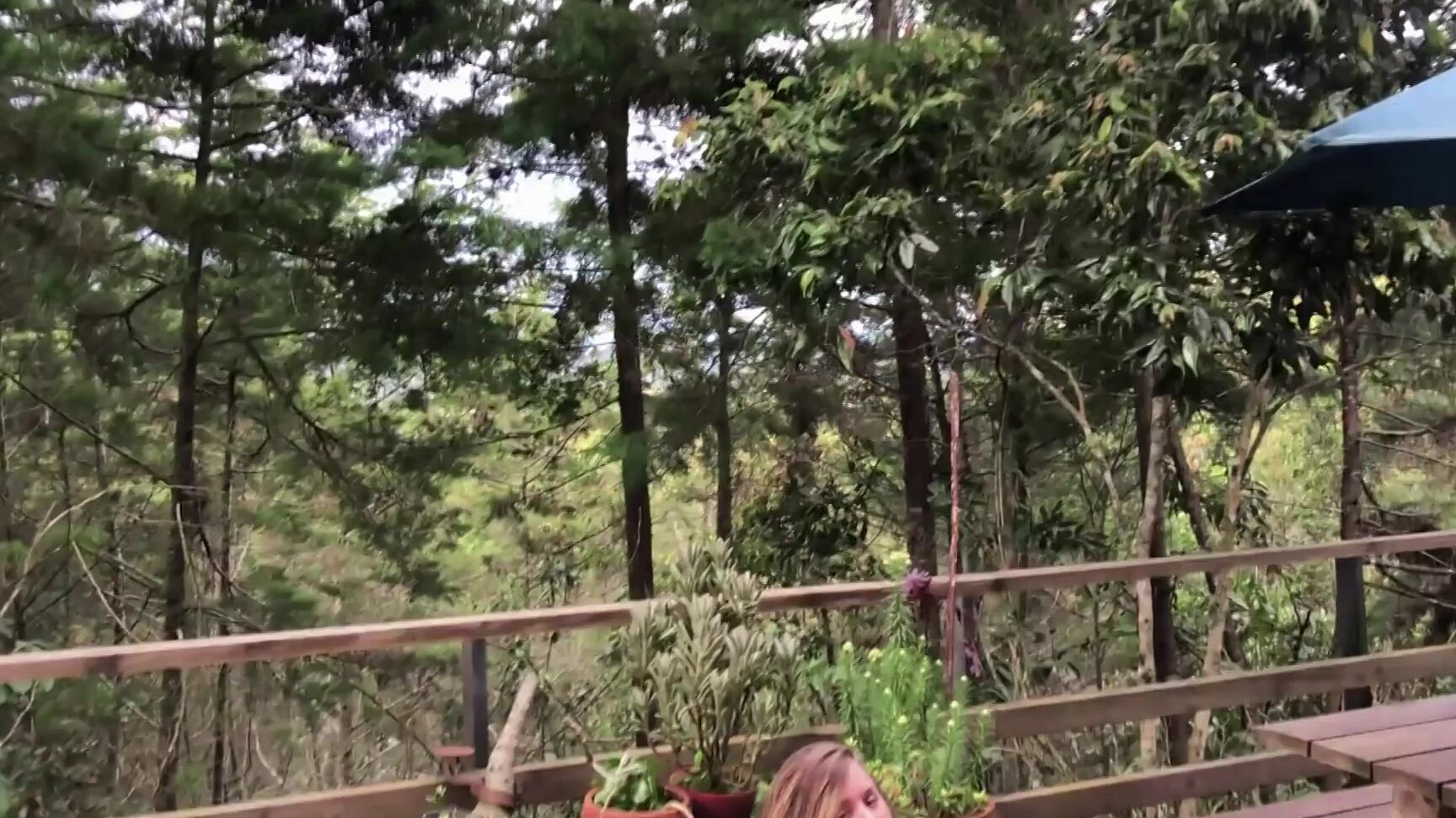 BBC,Blowjob,Outdoors,Forest,BBW Interracial embermae forest balcony blowjob feat elkonguito ManyVids