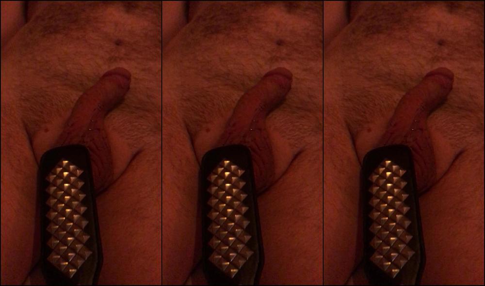 Lady Dark Angel Another Clip Just To Finish It Off Beating His Cock And Balls With A Paddle With The Staples In X