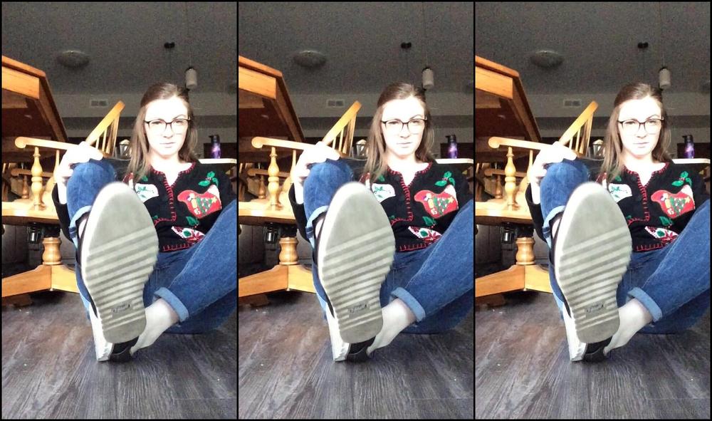 Freckled Feet Why Yes It Was Ugly Christmas Sweater Day At Work Why Do You Ask