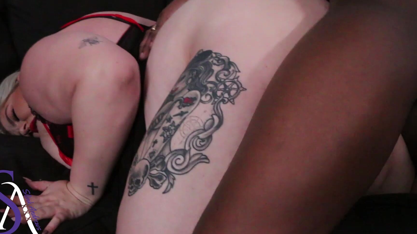 BBC, BBW, BBW Interracial, Blowjob, British slinkandrews big bad brogan busted wide open ManyVids