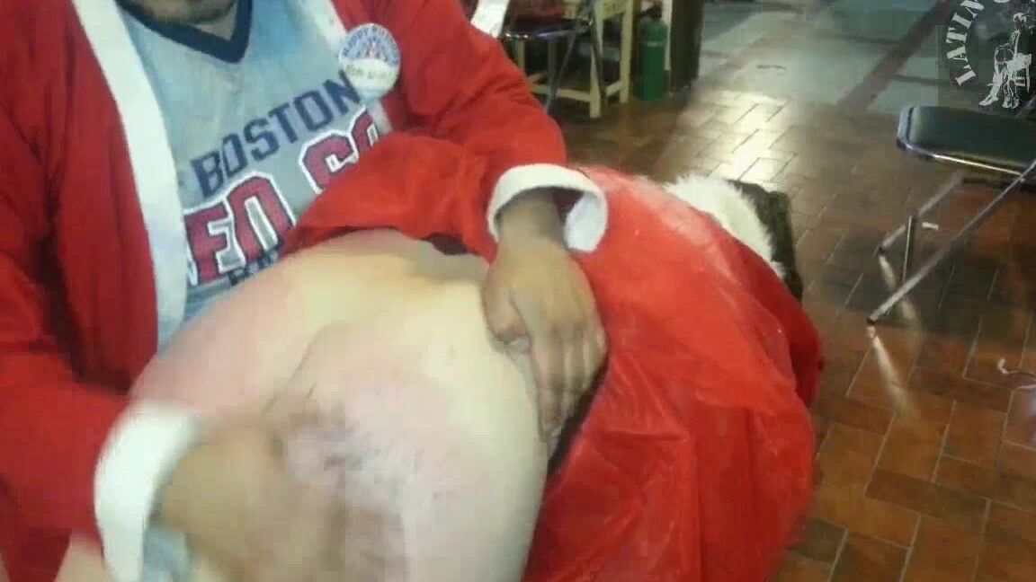 1500 spanks new record to naughty santa daniella Clips4Sale