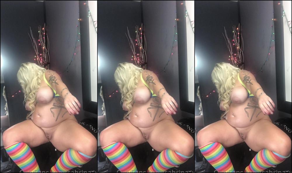 Sabrina Xx Hitachi On My Preggo Cunt Pussy Fucking