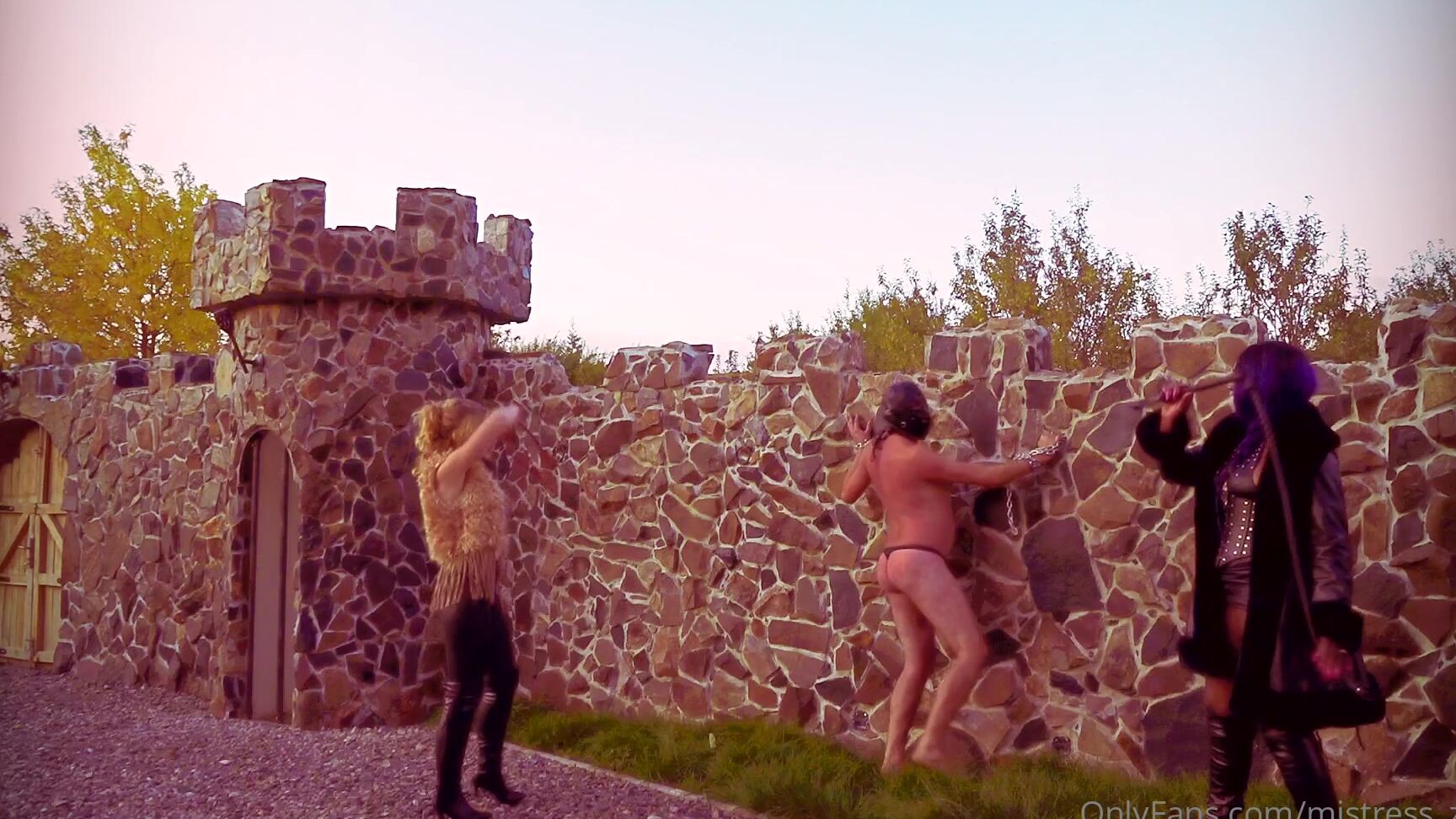 Mistress Zeida Impact Play In The Sunset With Mistress Lorraine Full Clip