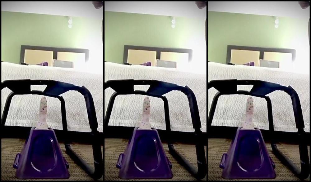 Prettytwistedxxx My New Sex Chair And Me In Action