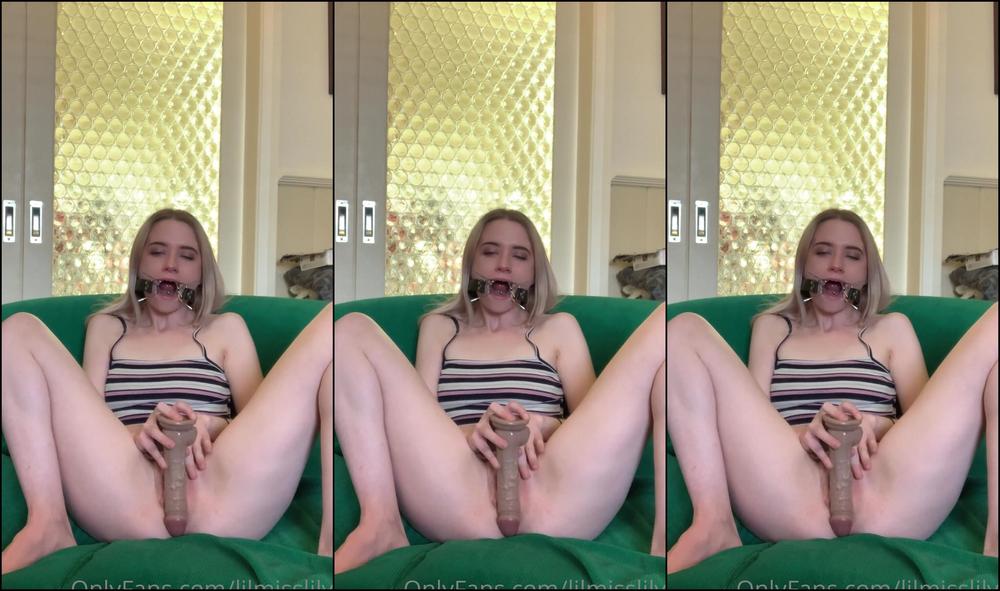 Lilmisslily Spider Gag N My Favourite Dildo