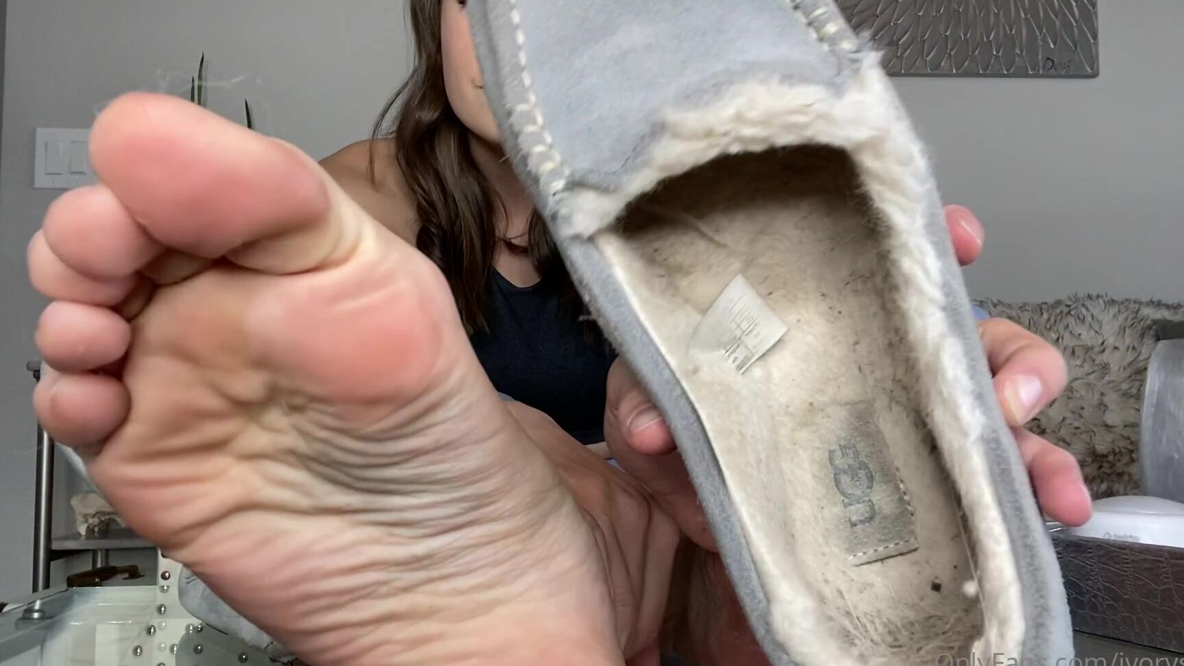 Ivorysoles My Slippers Are Sweaty Smelly And Ready To Make You Cum