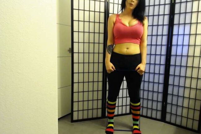 Noelleeastonxxx Work Out Class Peeping Tom