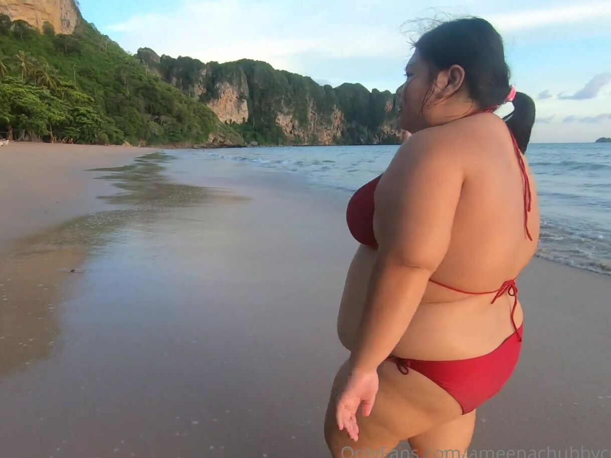 Ameenachubbycutie Video From Sunset At The Beach In City Where