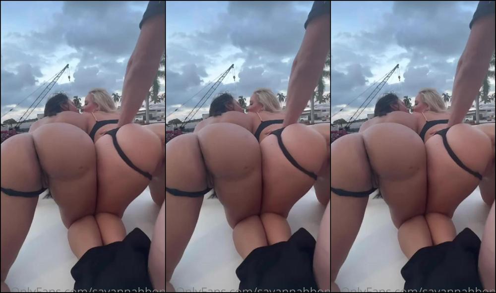 "Mix" Savannah Bond, Kayley Gunner, Alexis Morgan - Foursome On Yacht, And Threesome On Yacht_2 SiteRip