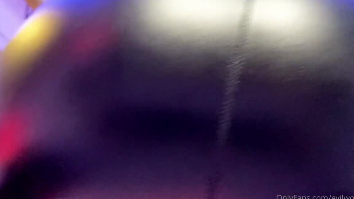 Evil Woman Aka Evilwoman Onlyfans Facesitting And Ass Worship In Leather Leggins Povp