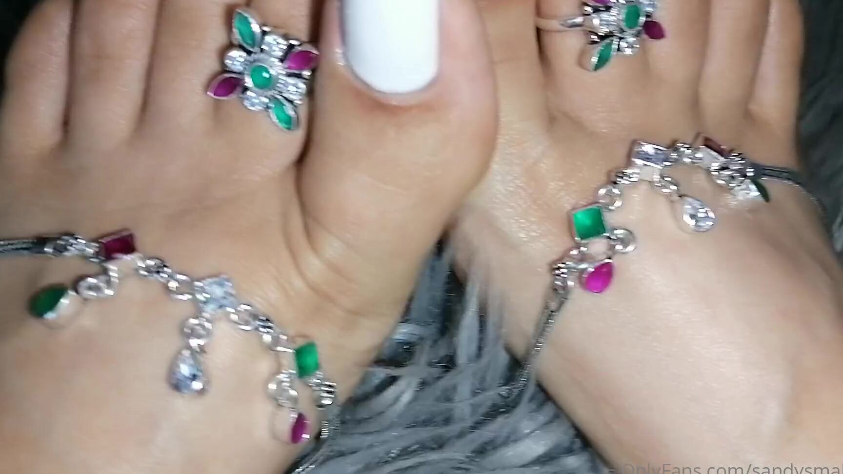 Sandysmallfeet Luxurious Feet Requires Luxurious Jewelry
