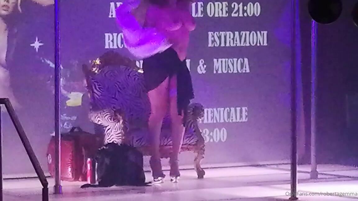 Roberta Gemma Onlyfans Final Live Show Video