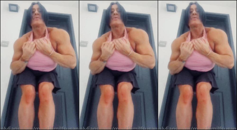 Musclemilfsusankay Throw Back Thursday Vid Time See What S On My Mind The Minute My Boyfriend Left