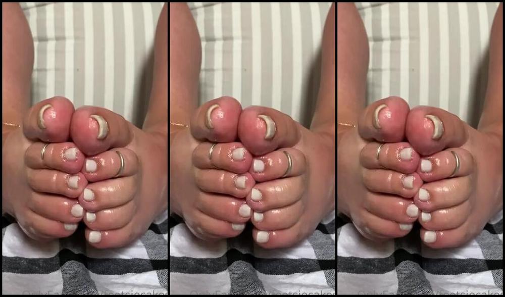 Caroline Aka Feetsiecakes Onlyfans Joi Jerk Off To The Thought Of My Oily Soft Toes Gripping And Edging Your Cock