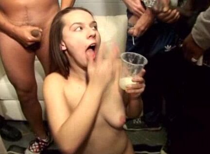 Gokkun, Bukkake, Facial, Group Melissa Juliana - Gokkun Party SiteRip