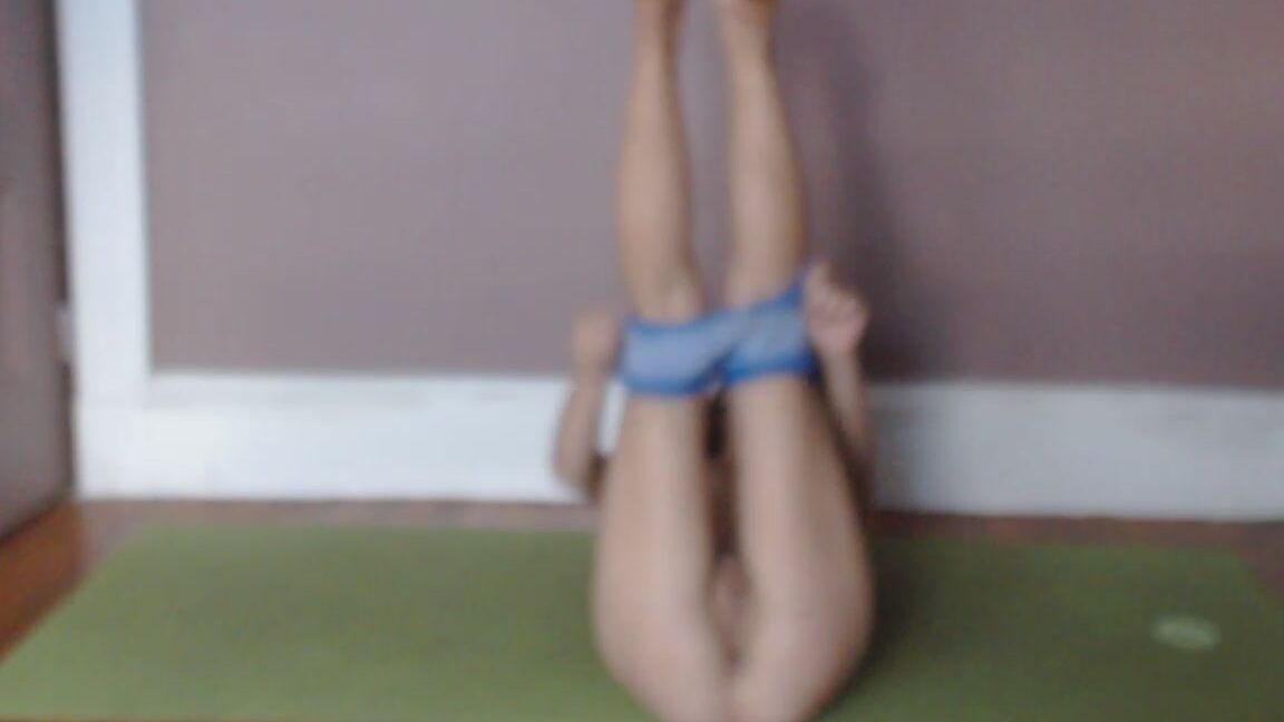 Sasha V Cumming Before Softball Practice