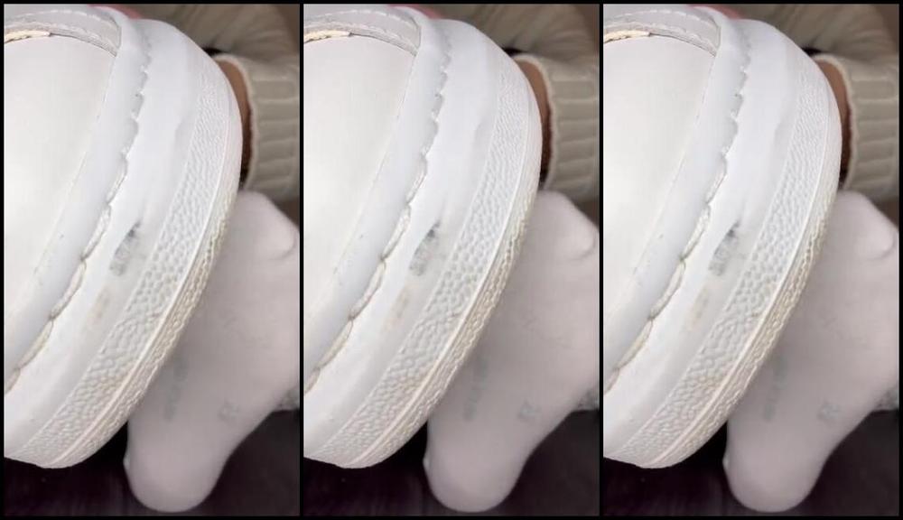 Sarina Jones Nicknamed Sarinajones 03 14 2024 Onlyfans Video Im Taking Off My Mcqueens To Present You My Sneaker