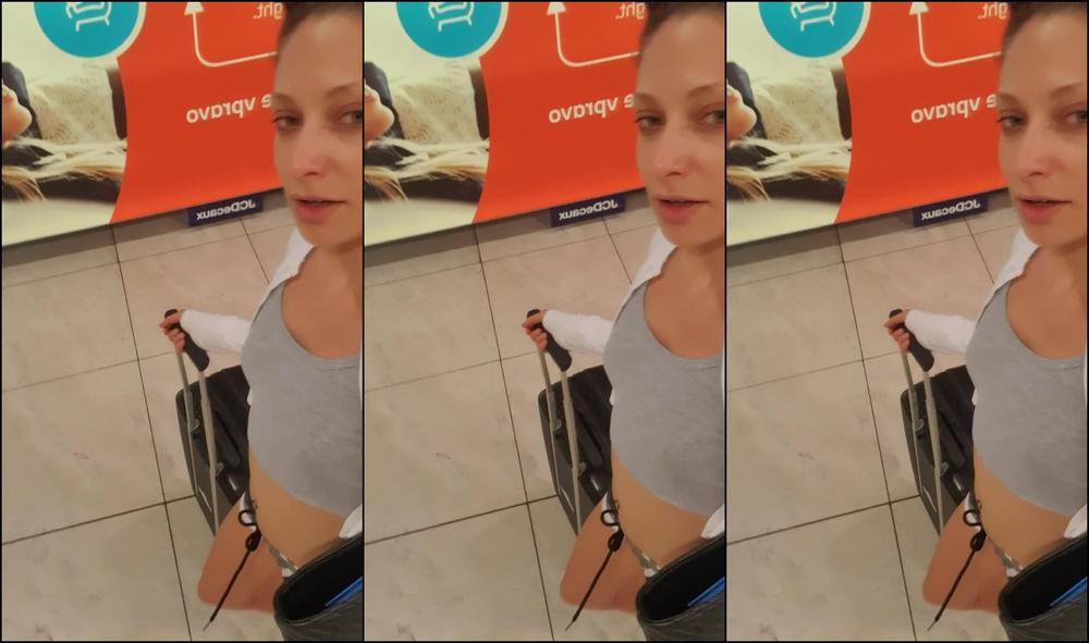 Taliamint Stuck At The Airport In Prague