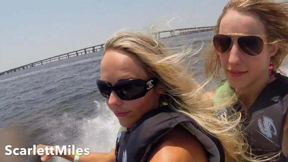 Scarlett Miles Jet Ski Fun With Leightonbrook
