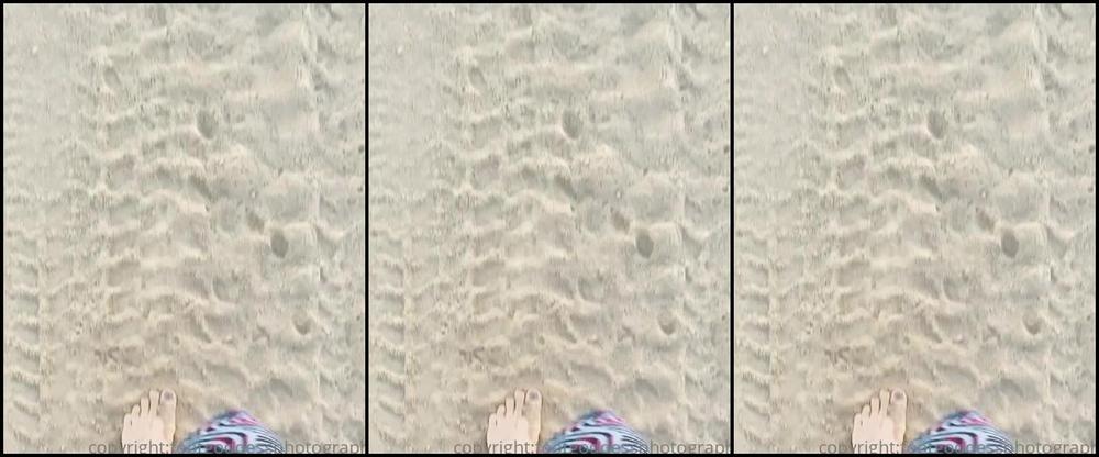 Catprincessfeet Onlyfans Barefoot In The Sand Wanna Walk With Me