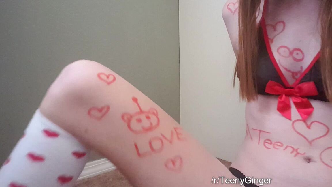 Teenyginger Cutesy Body Writing
