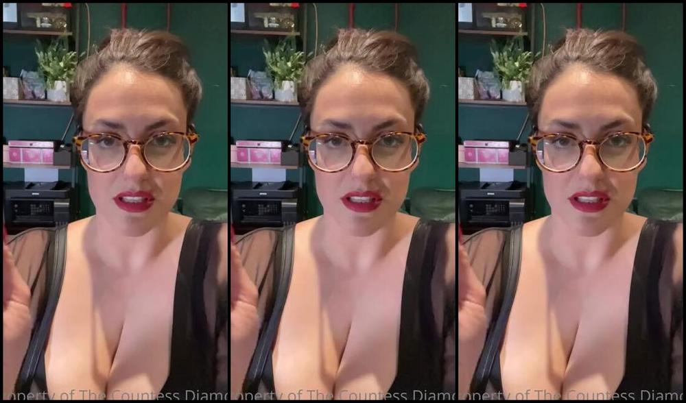 Countess Diamond Aka Countessdiamond Onlyfans My Saturday Night Is Far Too Vanilla Time To Fix That