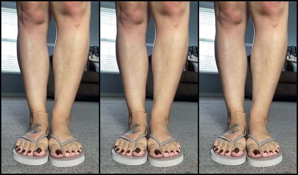 Deedeericanfeet Onlyfans As Requested Flip Flop Play In These New
