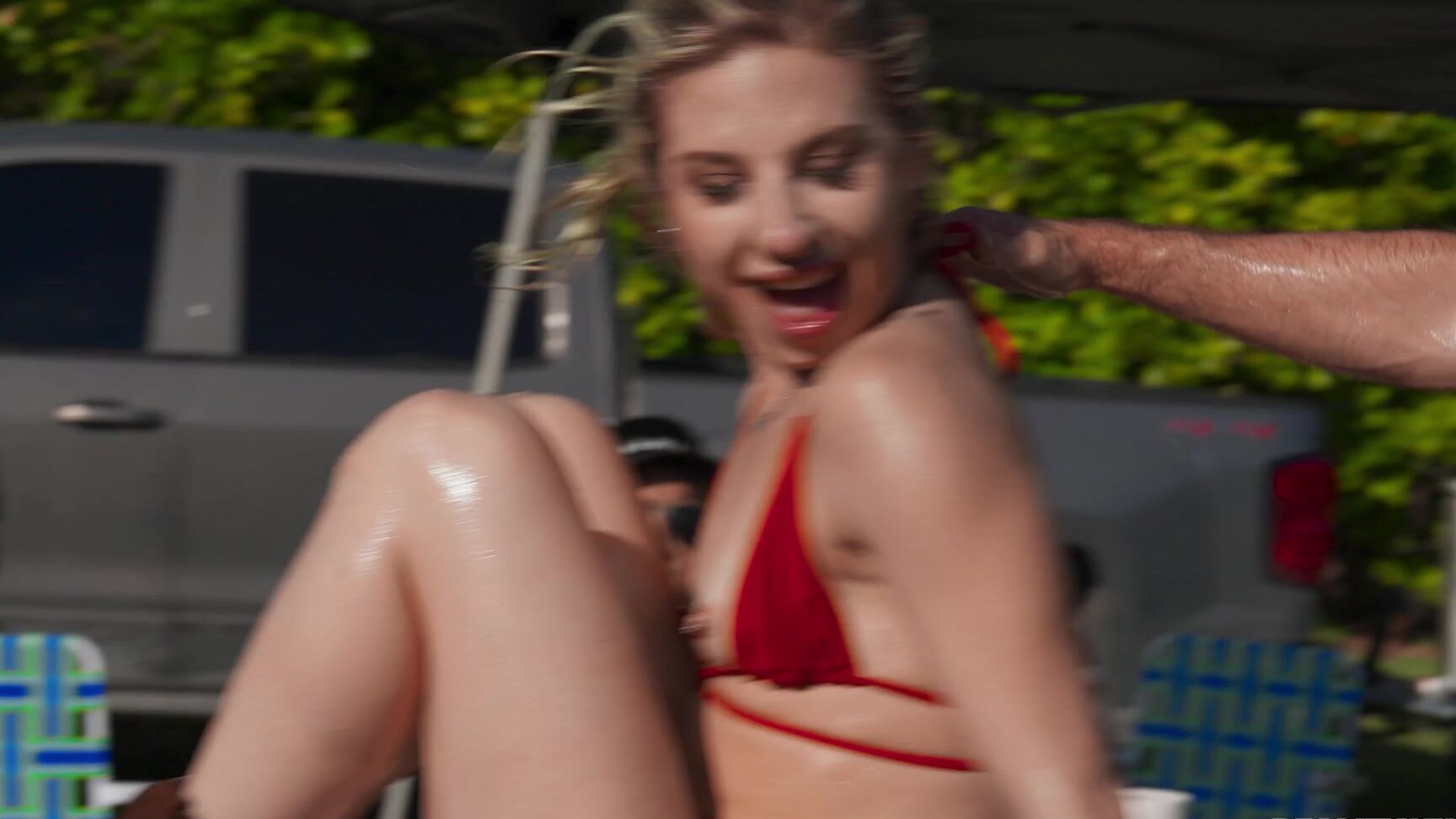 "Mix" Hardcore, Young, All Sex, Gonzo Cheerleader Kait - Partying In The Bush SiteRip