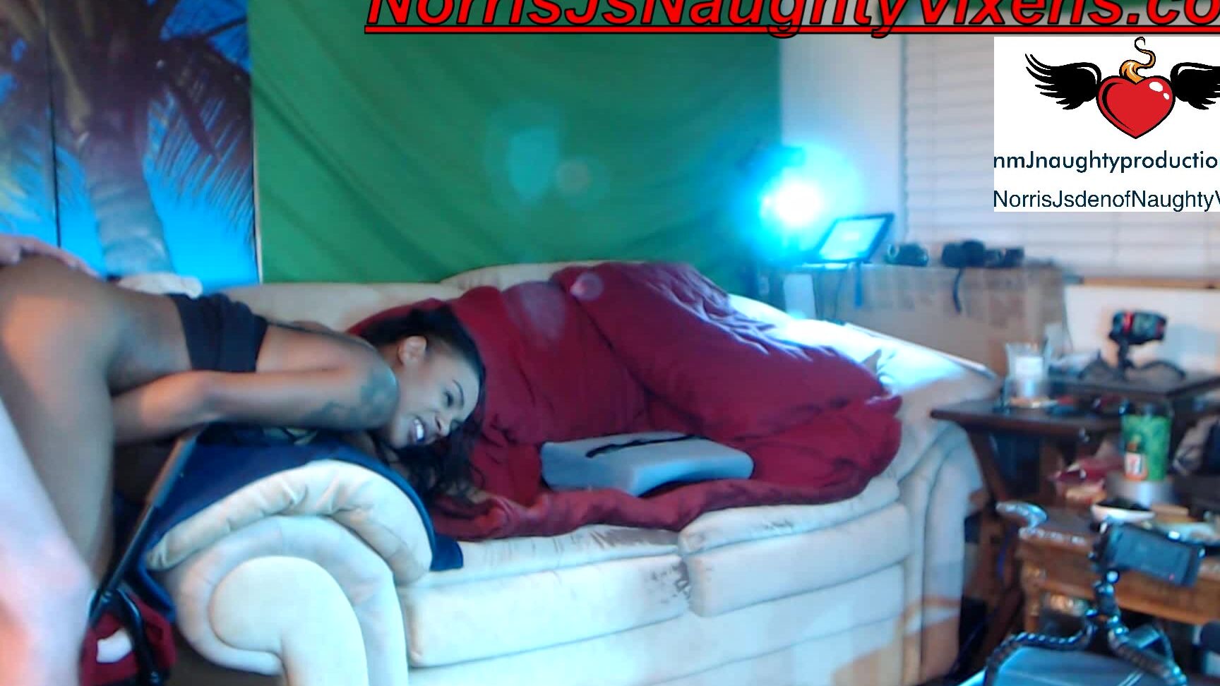 "nmjnaughtyvixens" adulttheater, blowjob, doggystyle, ebony, gagging Bella Star sucks me hard then we fuck manyvids