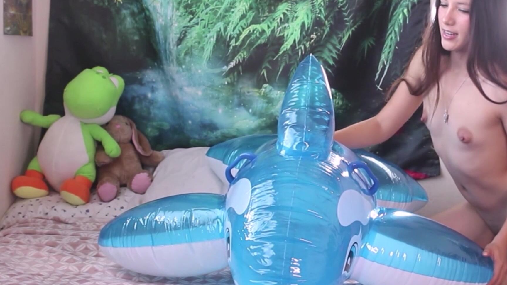 Inflatables,Small Tits,Squirt,Orgasms,Petite melodyyuna inflatable mess ManyVids