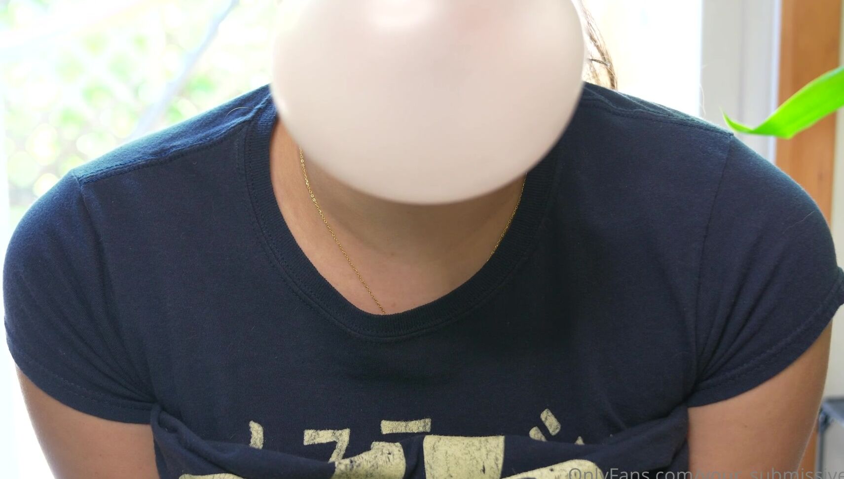 Your Submissive Doll If You Send Me A Video Of You Blowing A Bigger Bubble Than Me You Get An Awesome Prize