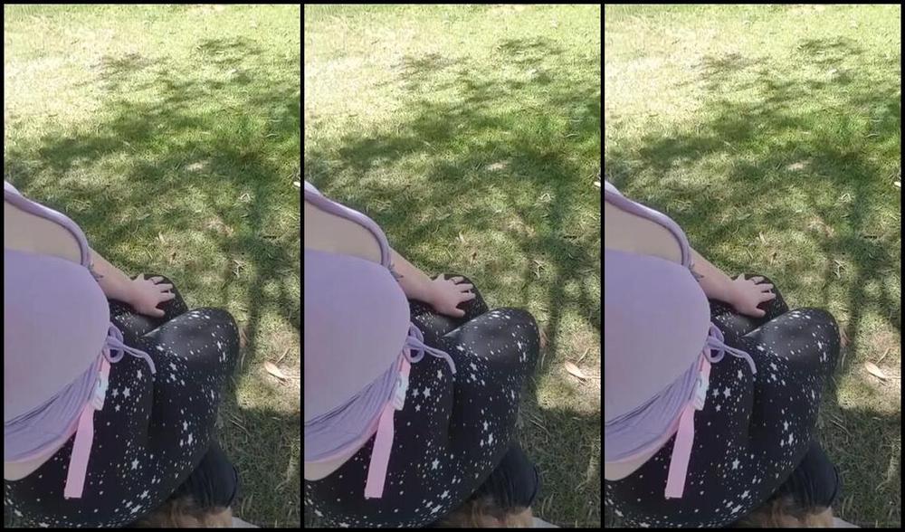 Pastel Goddess Nicknamed Pastelgoddess Onlyfans 11 08 2019 So Glad To Be Able To Use My Human Furniture At The Park When There Are