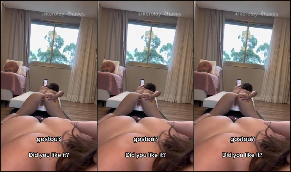 Kerolaychaves 3223056457 03 01 2024 Oi Meu Bem Arrumei Um Jeito Diferente De Mostra Minha Joia Para Voc S Pra