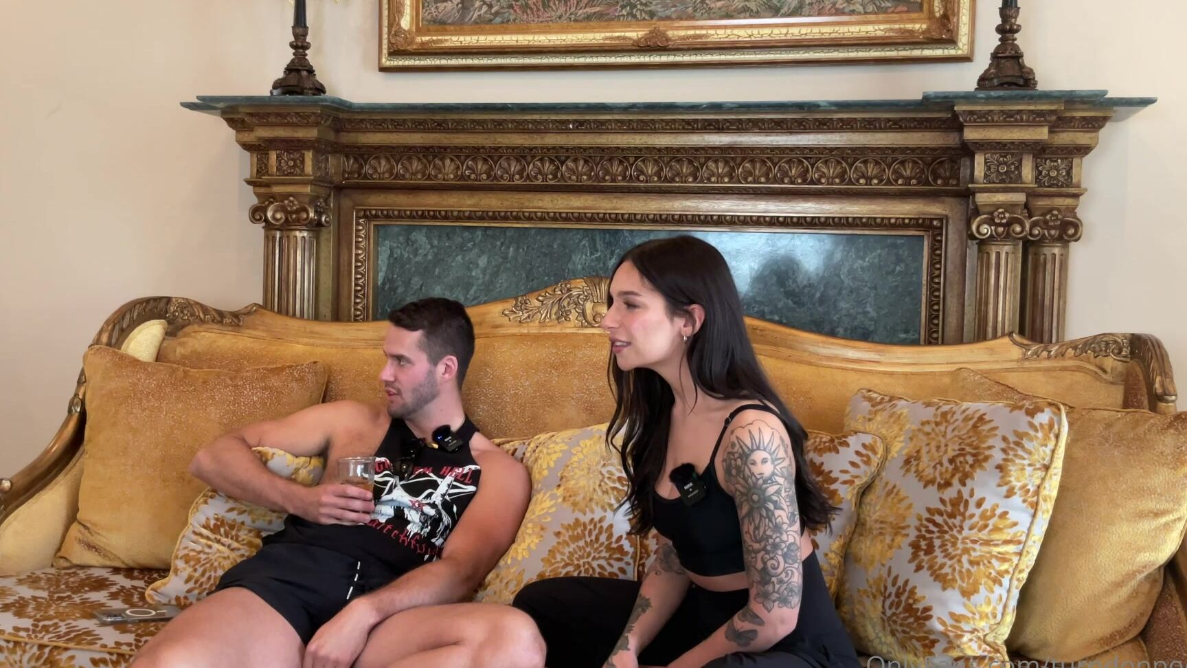 Turndonpodcast New Pod With The Amazing Sexy Aprilolsenxxx She Sits