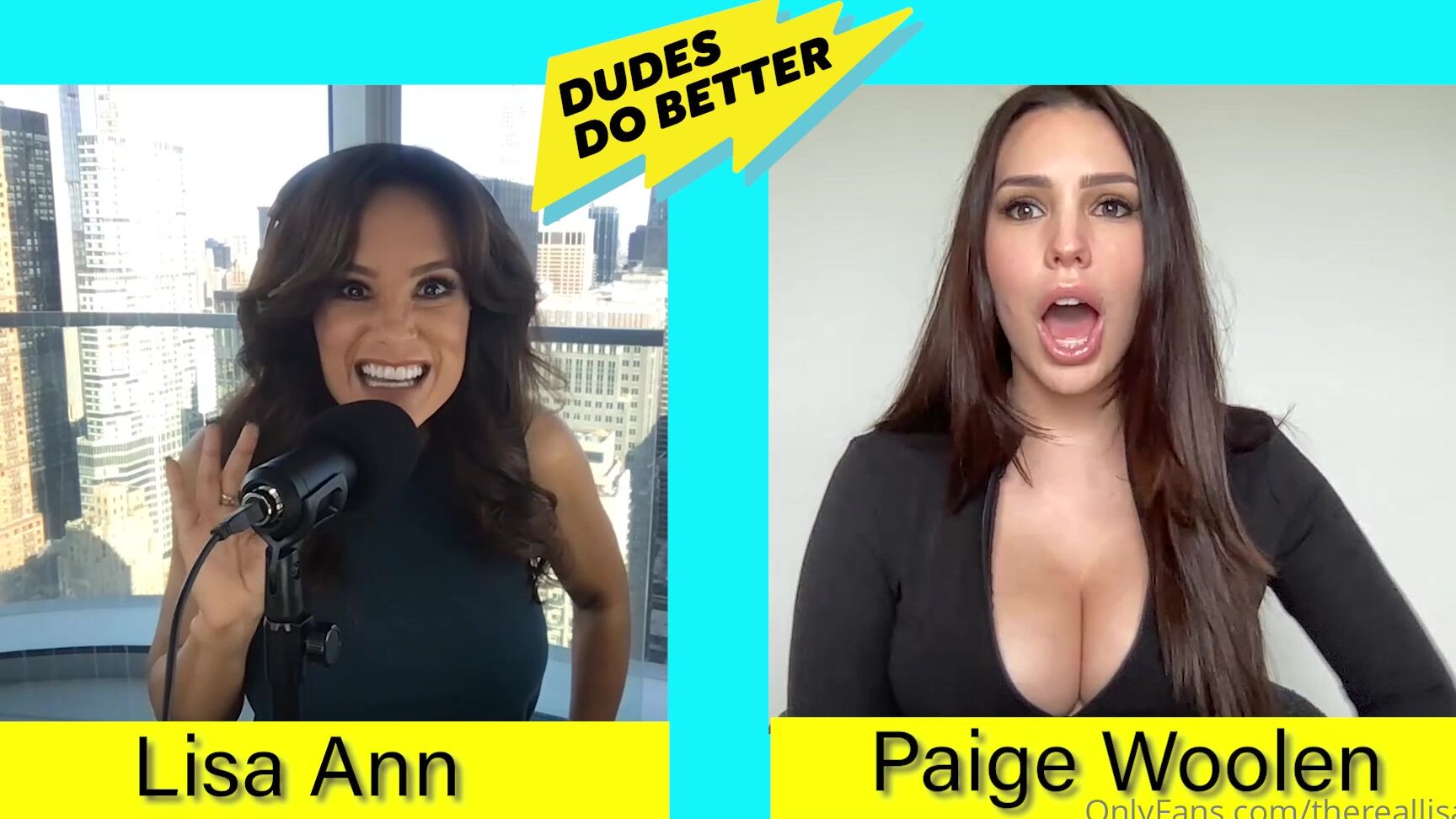 Thereallisaann This Week I Sat Down With Paigeuncaged On Dudes Do Better This Is A Fun One Xo