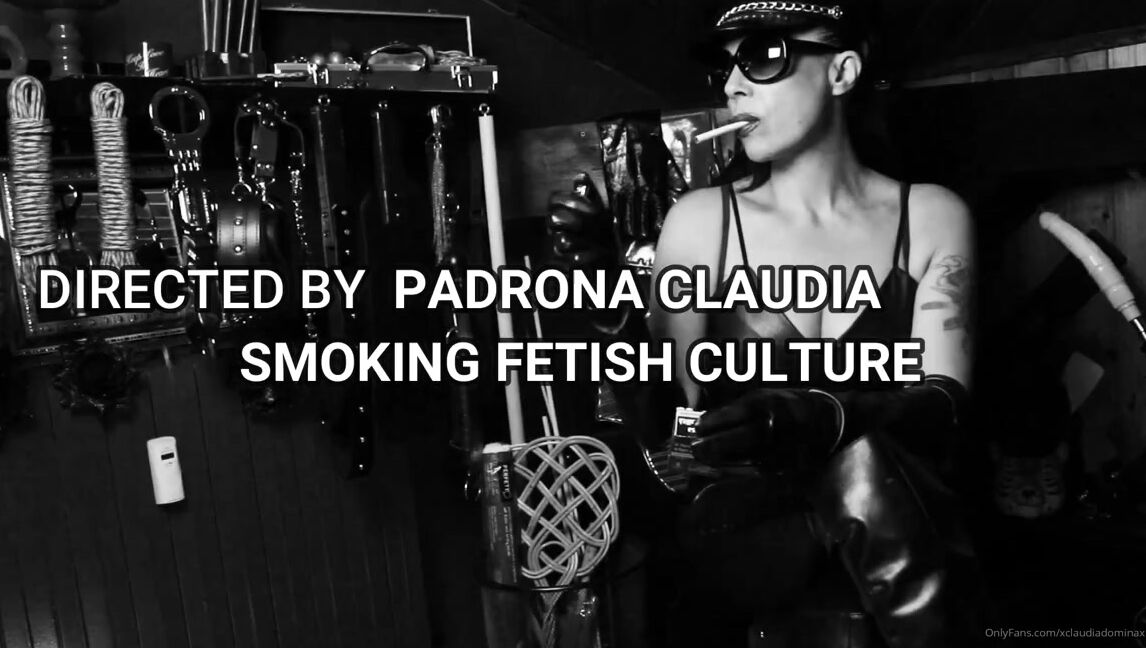 Padrona Claudia Nicknamed Xclaudiadominax Onlyfans Nel Mio Suggestivo Studio Vestita In Pelle Guarda Come Il Fumo Esce Dalla Mia Bocca 745017