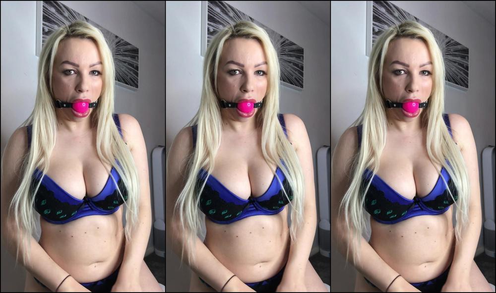 Penny Lee Ballgag And Cuffs