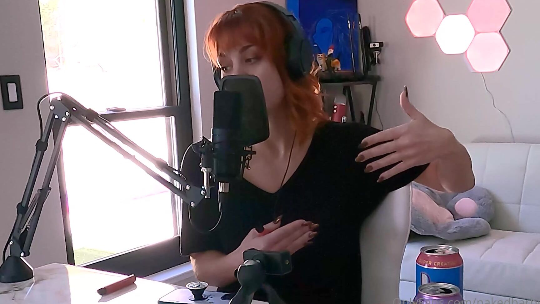 Nakedbarbiedoll Alert Onlyfans Rant Incoming Mriveraphotox And I Sit Down To Test My New Podcast Equipm