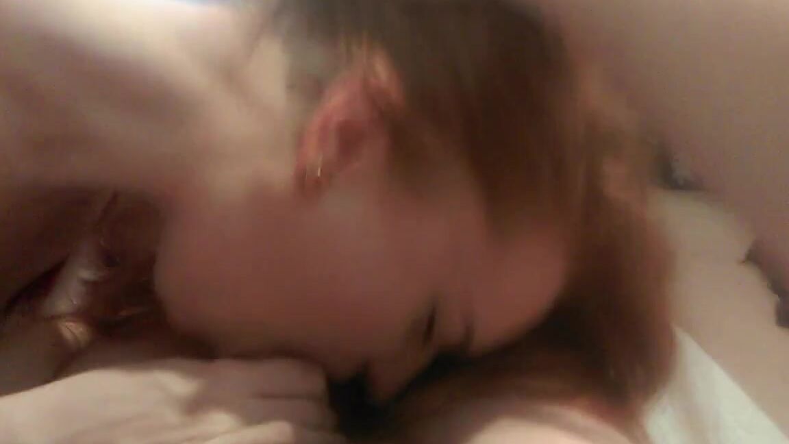 Amateur, Blowjob, Redhead, Wet & Messy, Boy Girl baby peach messy rough blow job ManyVids