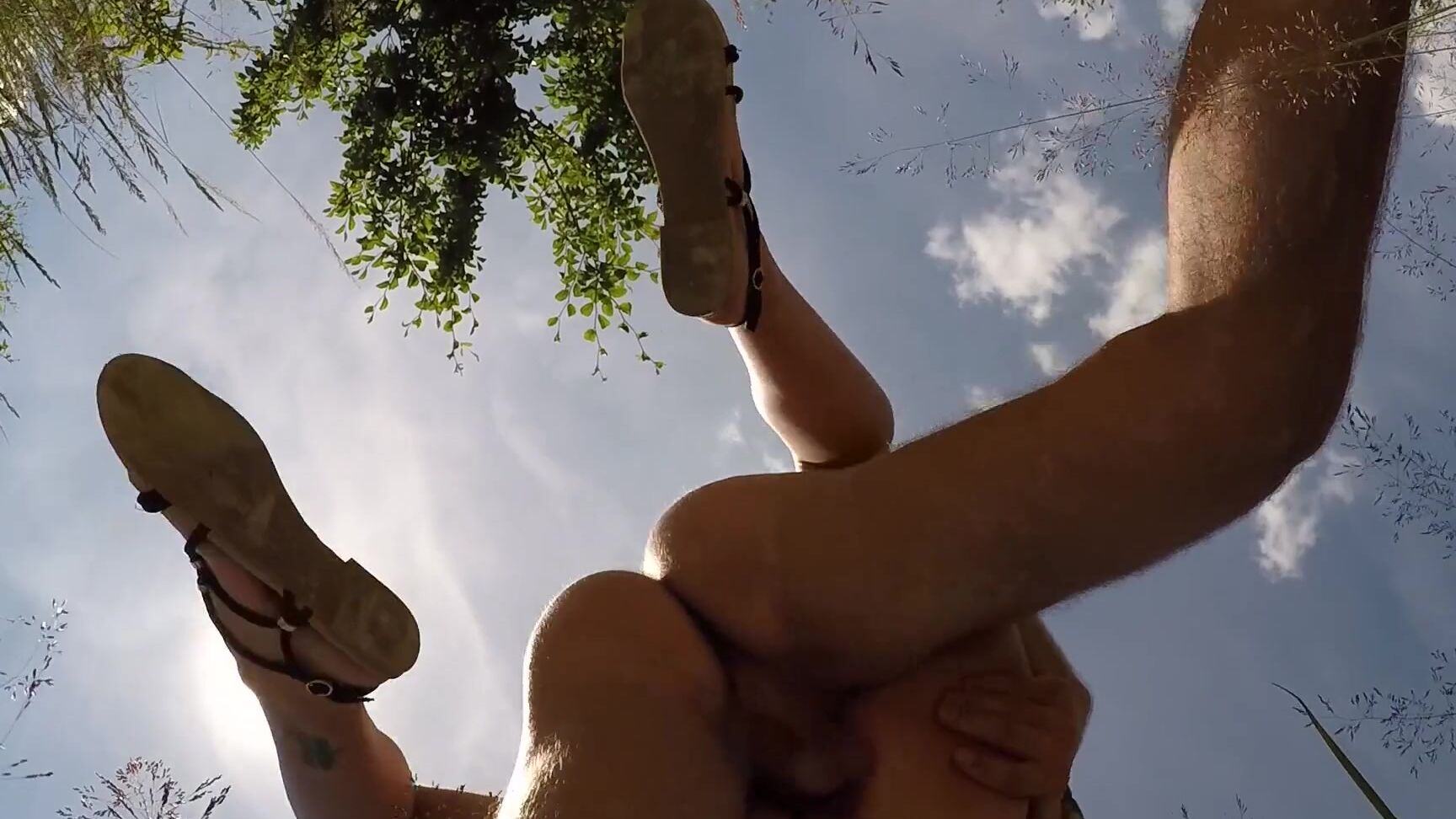 parrotgirl RU 003 пошли за грибами, выебал ее и кончил ей в пизду. Outdoor Creampie PornHubPremium