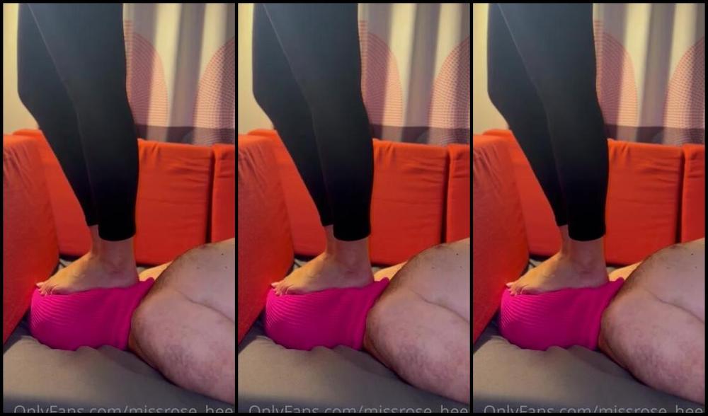 Missrose Heels Onlyfans Putting All My Weight On His Face Wesambahoo You Think He Can Handle More