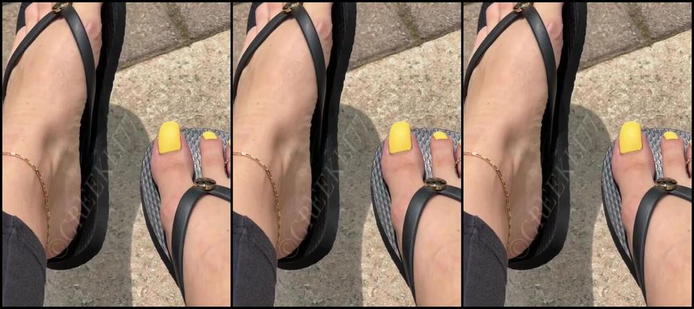 Greek Goddess Li Aka Greekli77 Onlyfans Flip Flop Compilation Do U Want To See More Shoe Tappingteasing Let Me Know Below