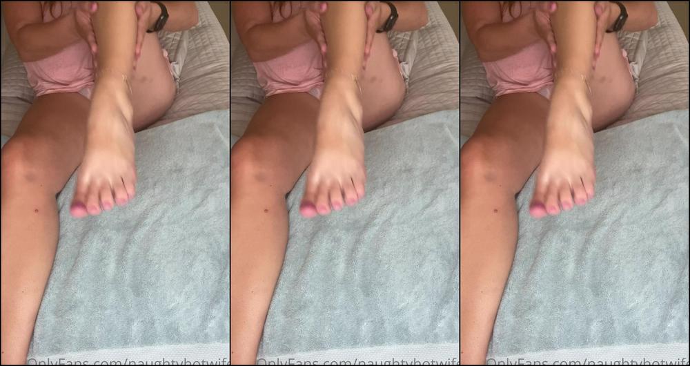 Naughtyhotwifey Asmr Feet And Leg Care